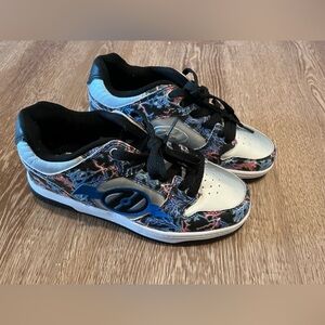 Boys red & blue heelys shoes